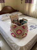 Meadow Bloom Granny Square Tote Bag