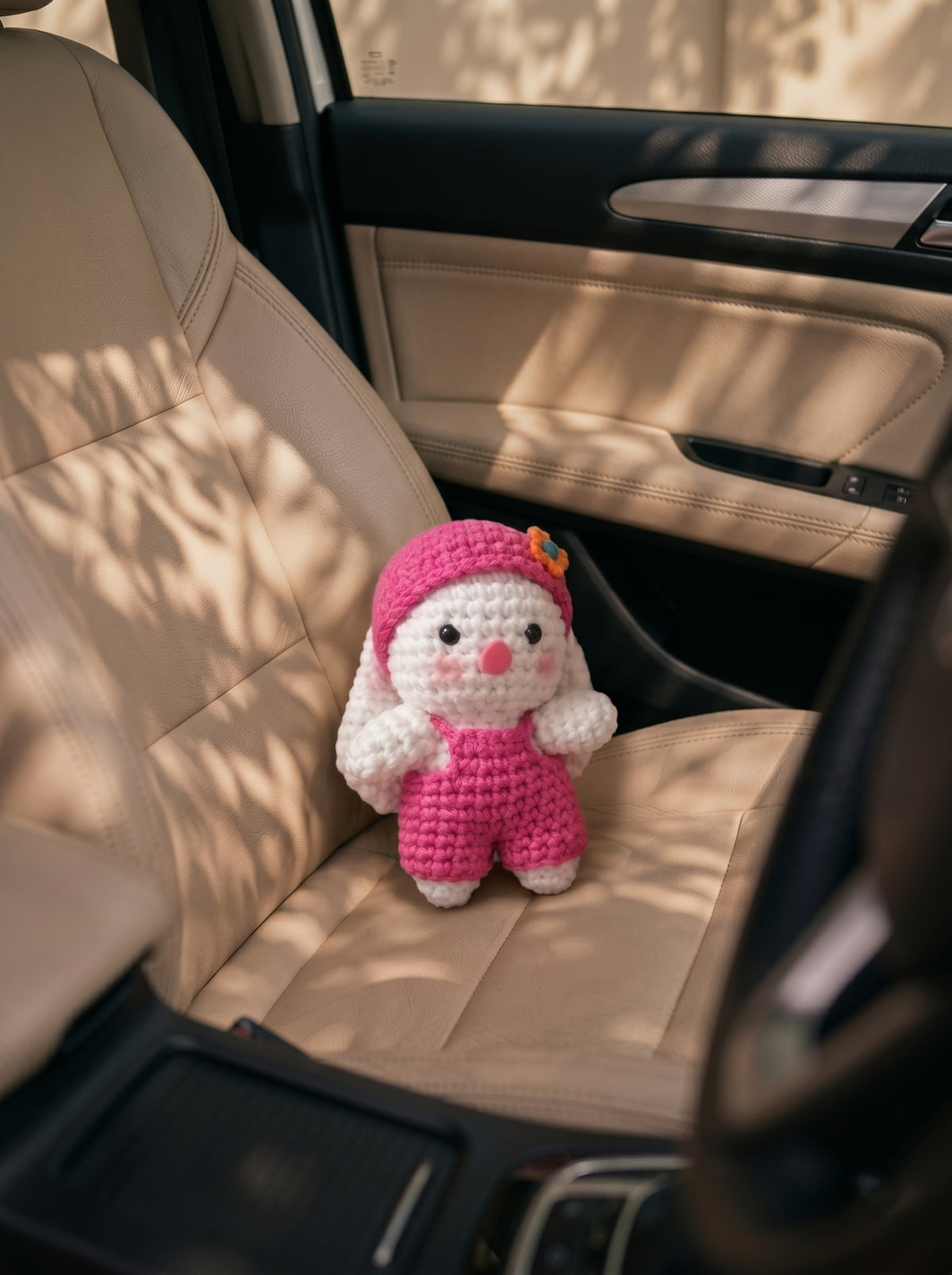 Handmade Crochet Bunny Girl Doll