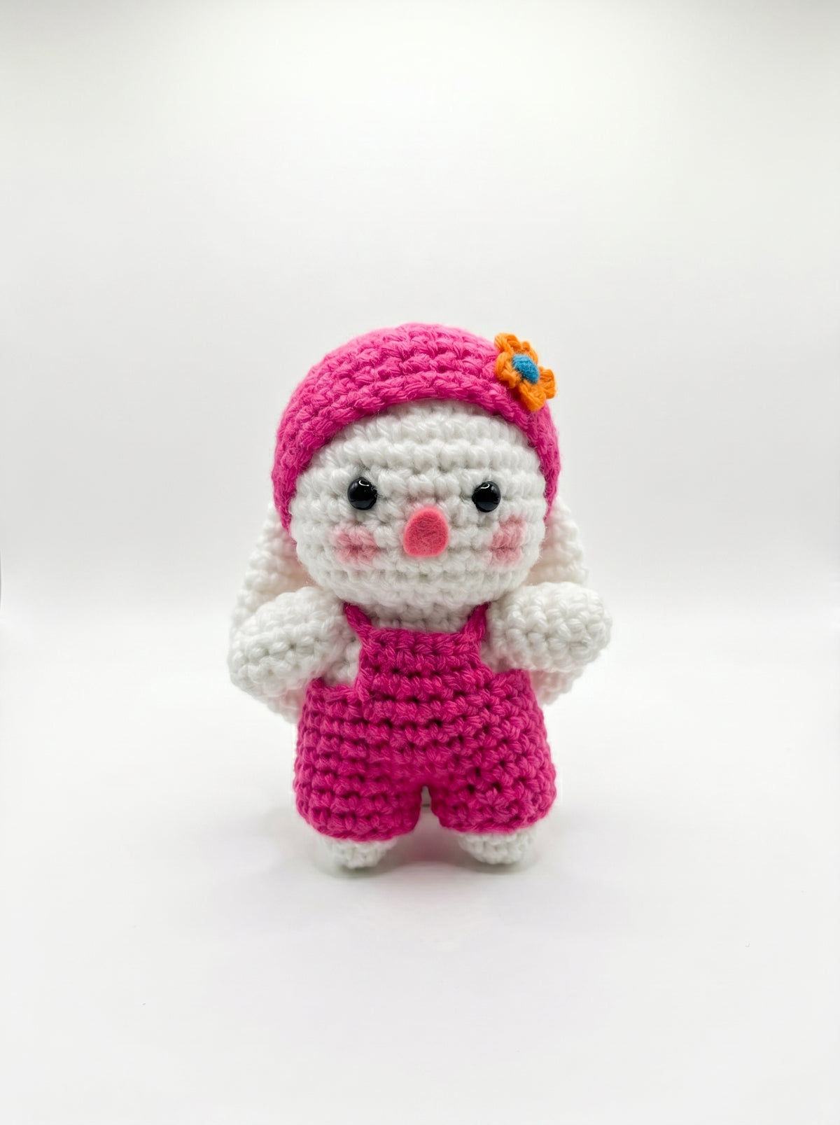 Handmade Crochet Bunny Girl Doll