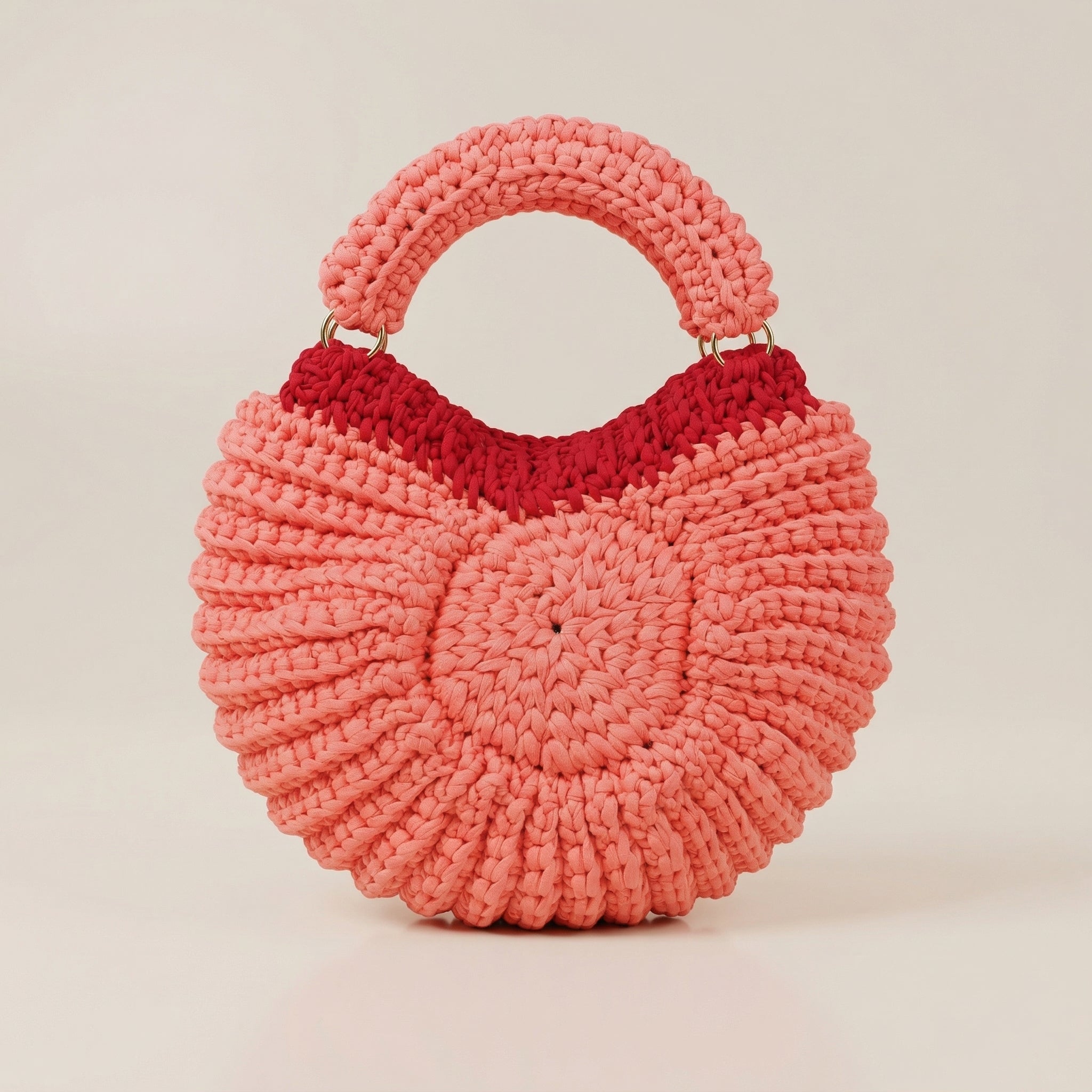 Rosetta Handcrafted Crochet Bag – Unique Round Design