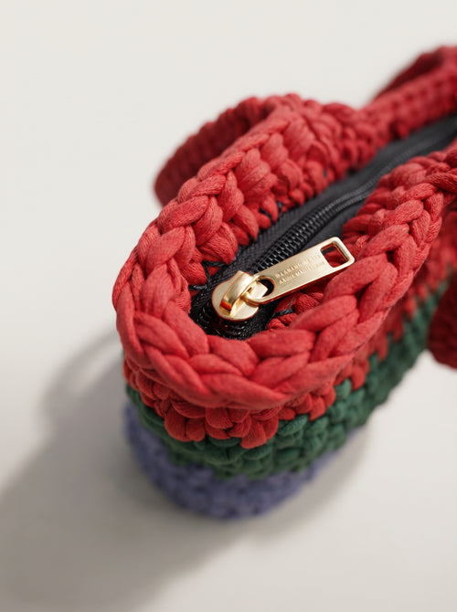 Berry Garden Crochet Tote Bag