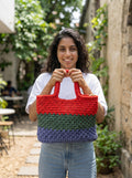 Berry Garden Crochet Tote Bag